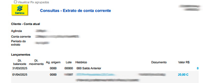 Banco do Brasil - layout 12