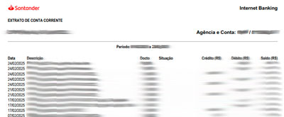Banco Santander - layout 17